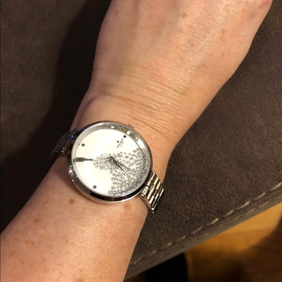 SOLD. SOLD. Kate Spade champagne watch - Picture 2 of 4